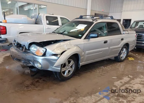 2004 Subaru Baja Sport z USA, uszkodzony, nr VIN 4S4BT62C047102210